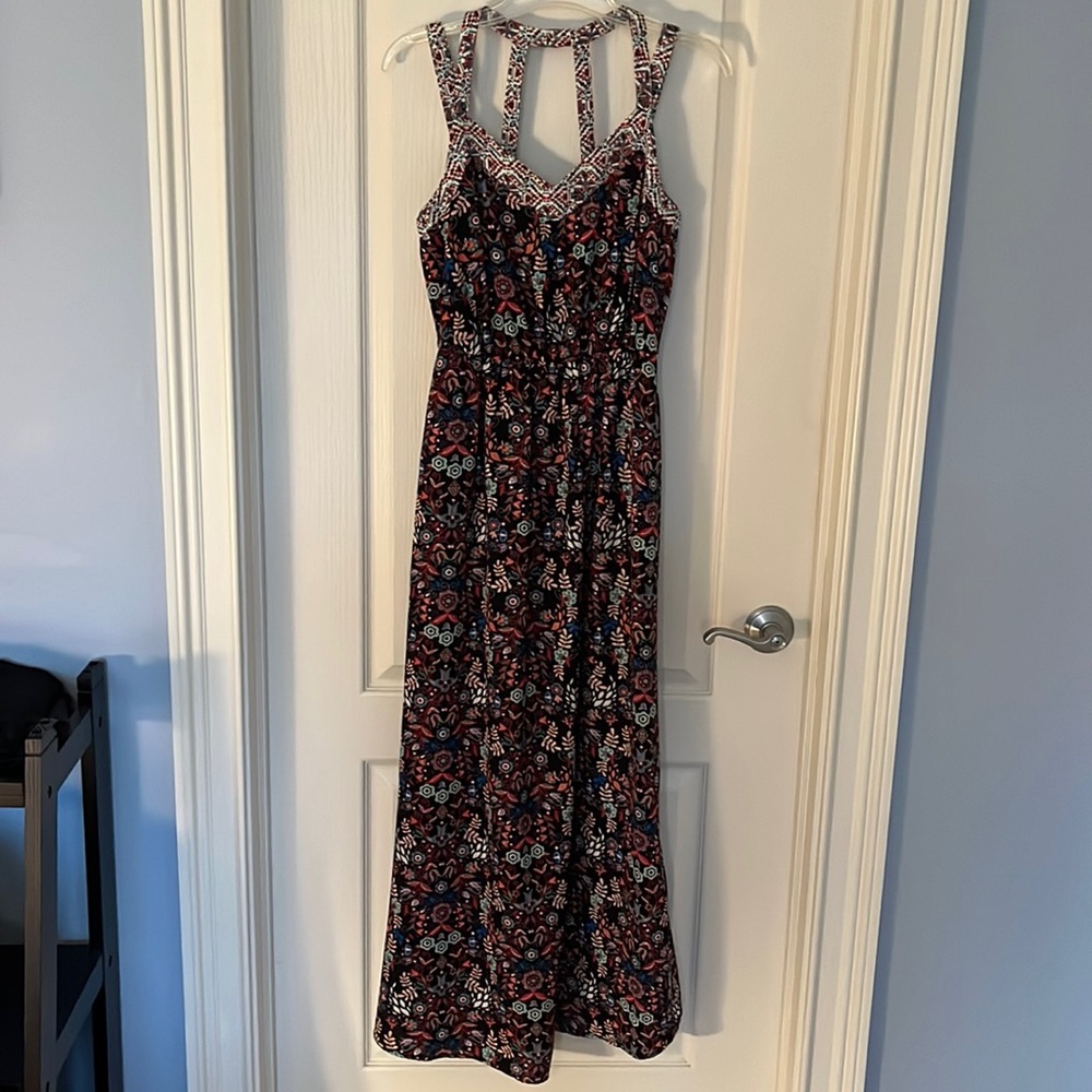 Floral Maxi dress, size small